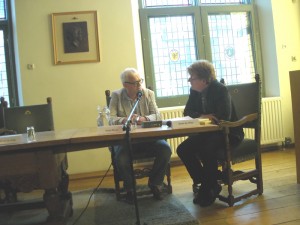 bb52 Geart de Vries yn petear mei Huub Mous
